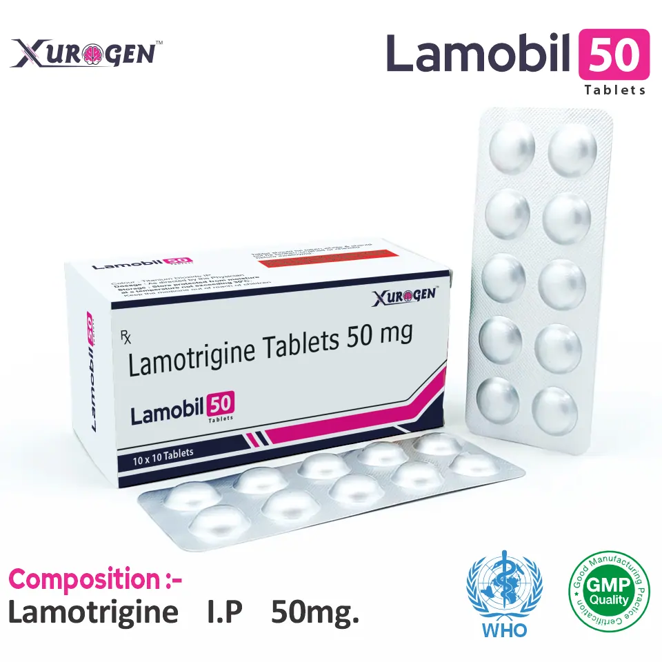 Lamotrigine 50mg Tablet PCD Pharma Franchise